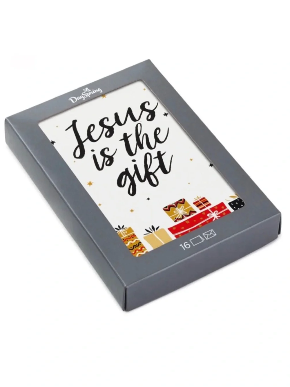 Hallmark Jesus Is the Gift Religious Boxed Christmas Cards, Pack of 16 (NWT)